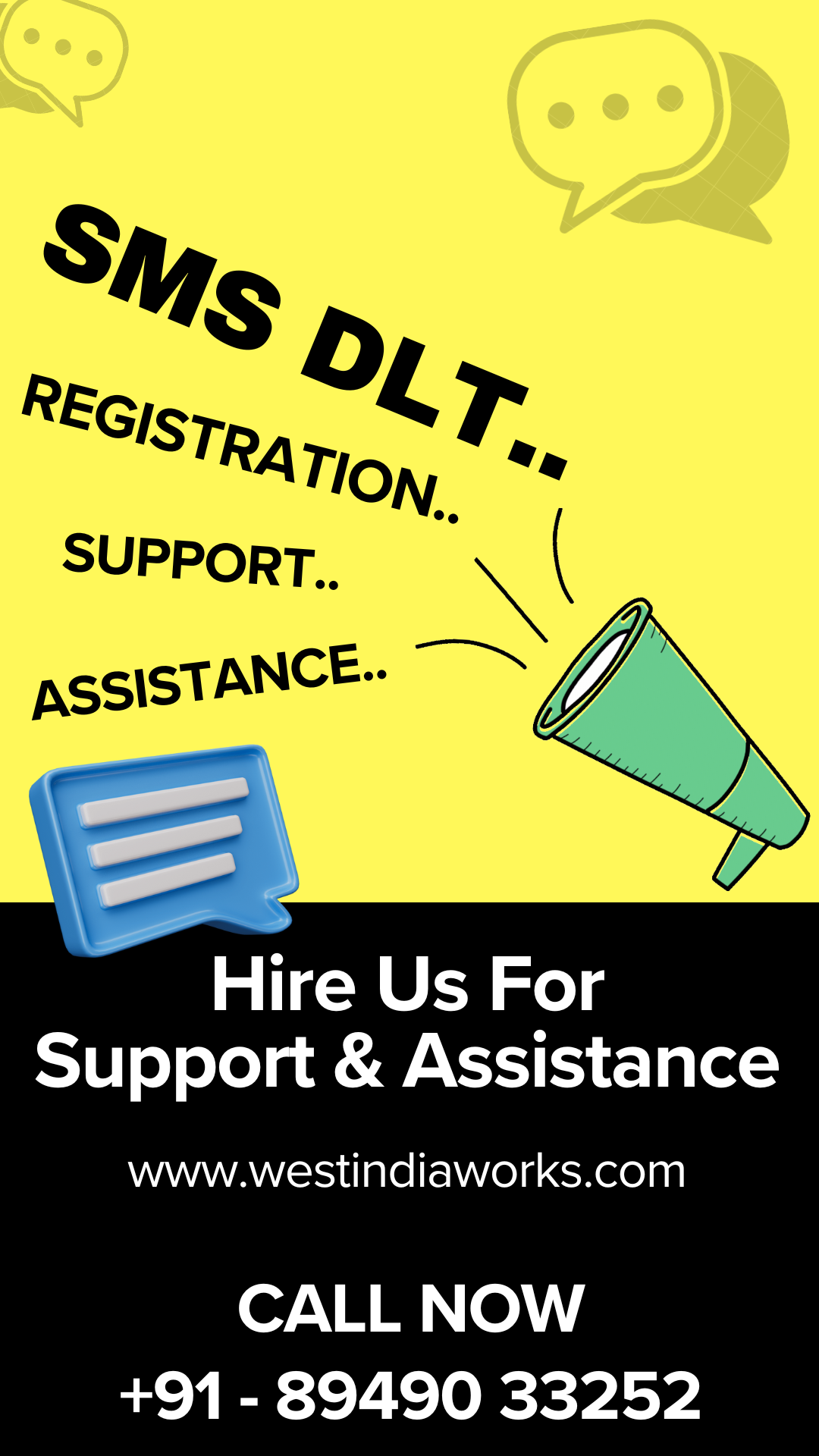 DLT registration for SMS services in Jodhpur, Rajasthan, INDIA