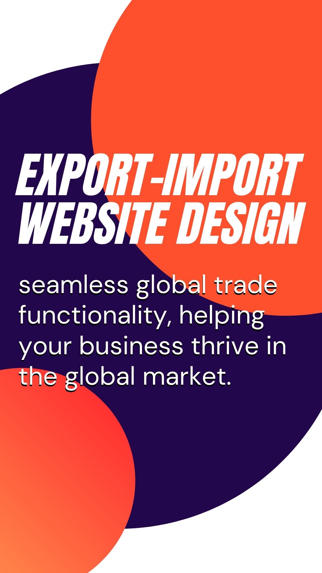 Website Design for Export-Import Business